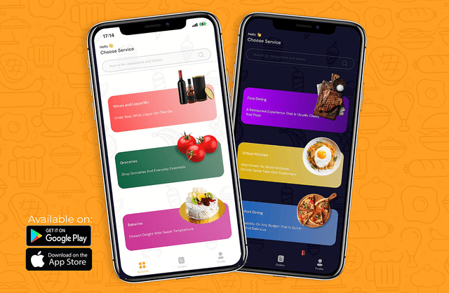 customer using phone