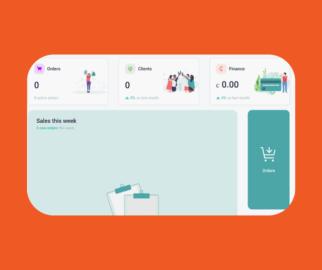 merchant using dashboard
